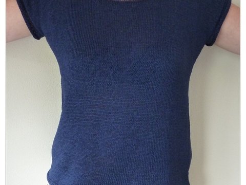 E-Book, für einen saloppen Kurzarmpulli, Grösse s - xxxl