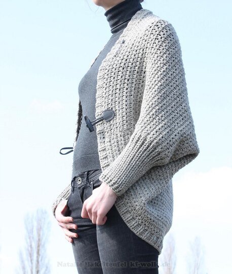 Cardigan "Companion" (Sternchenmuster, Gr. 36-46)