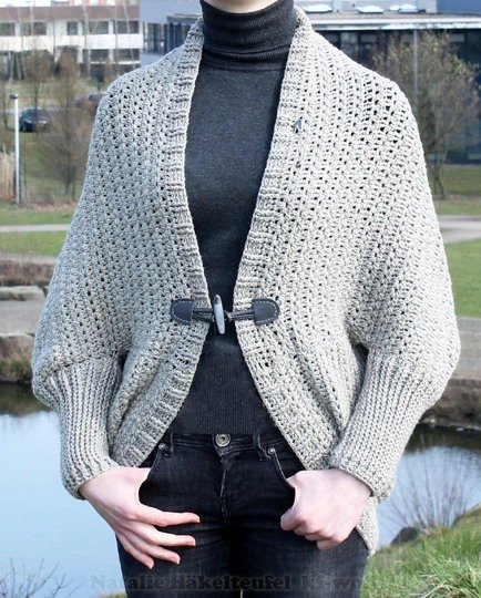 Cardigan "Companion" (Sternchenmuster, Gr. 36-46)