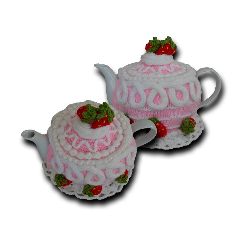 Strawberry Cake Tea Cosy - Image 2