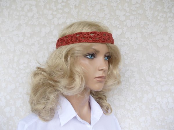 Häkel-Set Stirnband (headband), elegante Armstulpen (cuffs), Häkelblumen, 3 Häkelanleitungen für Baumwolle, auch für Kinder, Frühlingsangebot