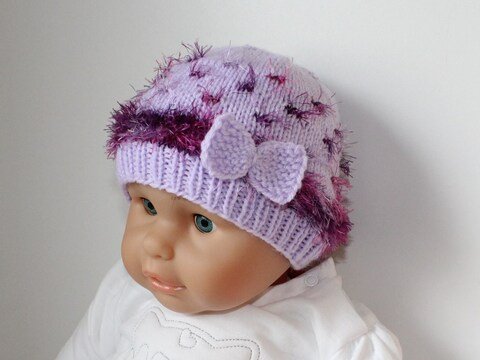 Strickanleitung Baby-Kuschelmütze, ca. 3 - 9 Monate