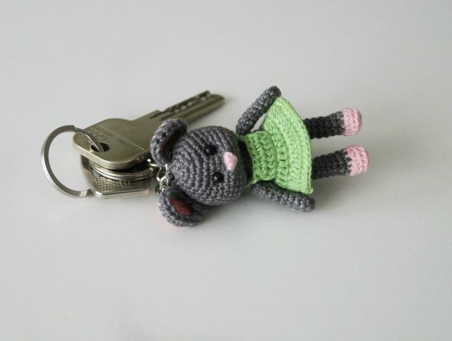 Häkelanleitung "Lusy", Schlüsselanhänger, Taschenbaumler - Bild 3