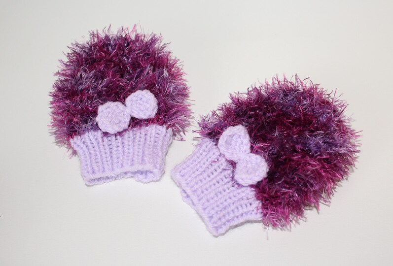 Strickanleitung Baby-Kuschelhandschuhe, ca. 3 - 9 Monate