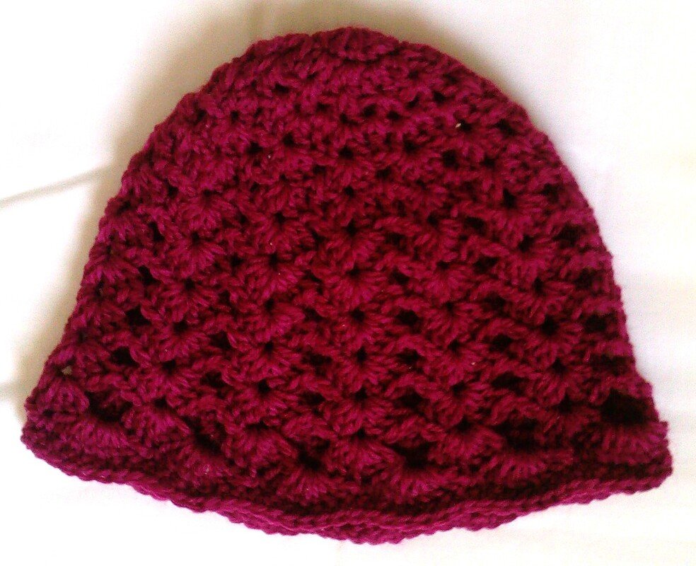 Häkelanleitung Babymütze "Rosalie"