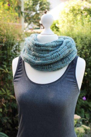 Cowl "Anouk", knitting pattern, easy