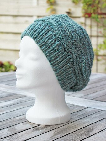 Beanie "Anouk", knitting pattern, easy, 2 sizes