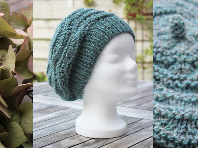 Mütze "Anouk", Strickanleitung, einfach und schnell, 2 Größen - Bild 6