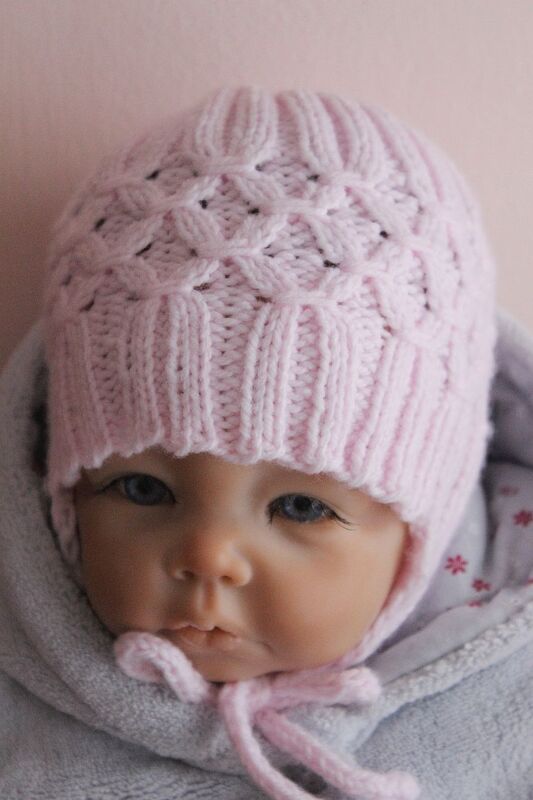 Strickanleitung für Babymütze mit Ohrenklappen - Bild 2