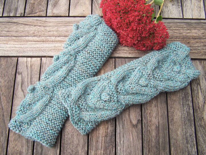 Armstulpen "Anouk", Strickanleitung, 3 Größen