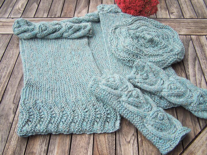 Armstulpen "Anouk", Strickanleitung, 3 Größen