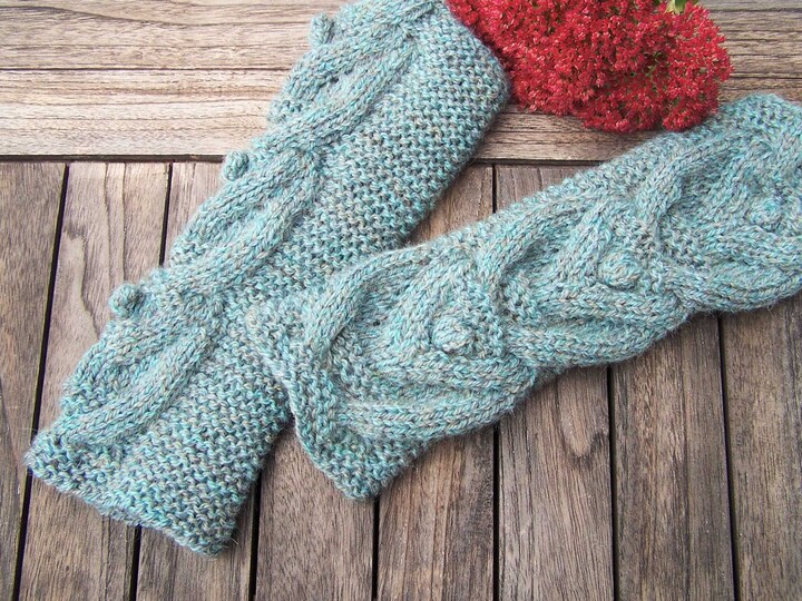 Armstulpen "Anouk", Strickanleitung, 3 Größen