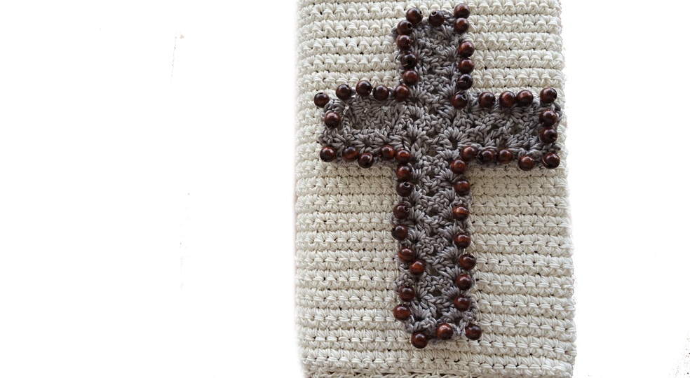 Häkelanleitung Buchhülle mit Lesezeichen Book Design No.5