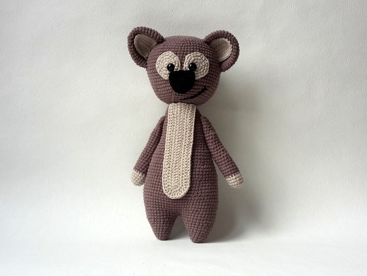 Häkelanleitung Bruno, der Koala