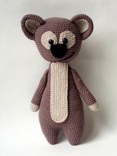 Häkelanleitung Bruno, der Koala