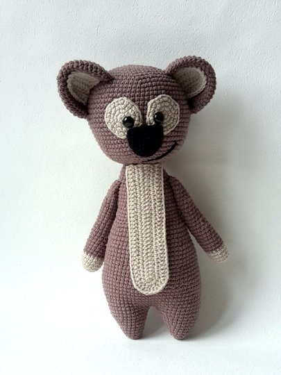 Häkelanleitung Bruno, der Koala