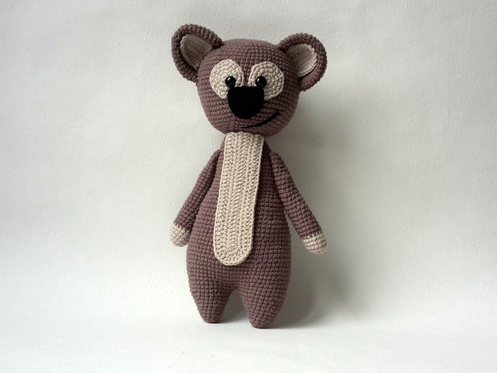 Häkelanleitung Bruno, der Koala