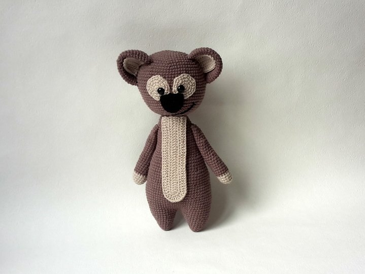 Häkelanleitung Bruno, der Koala