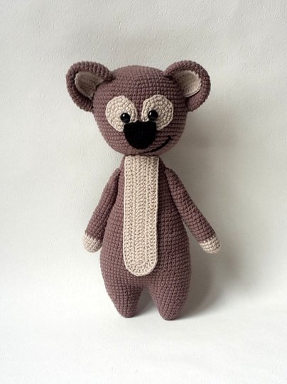 Häkelanleitung Bruno, der Koala