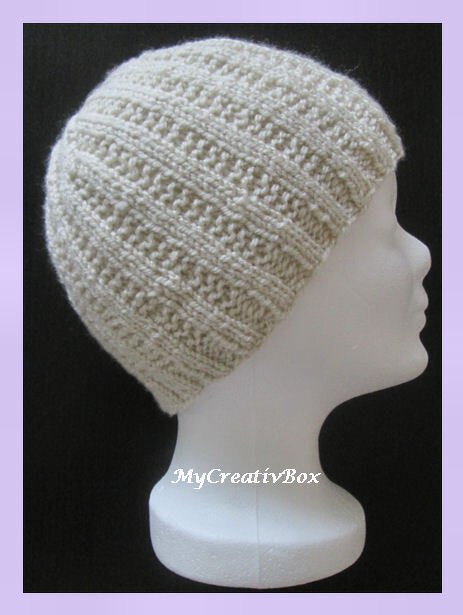 Mütze "Frost", Ku 54-58, gestrickt