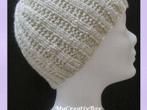 Mütze "Frost", Ku 54-58, gestrickt