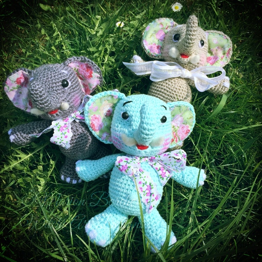 Fannie - Häkelanleitung Elefant