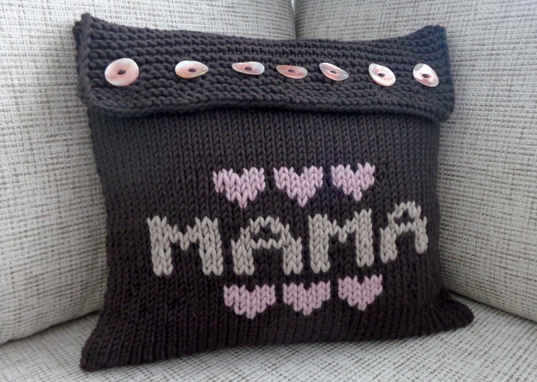 Strickanleitung für Dekokissen/Polster | Homeware Kissen *Muttertag*