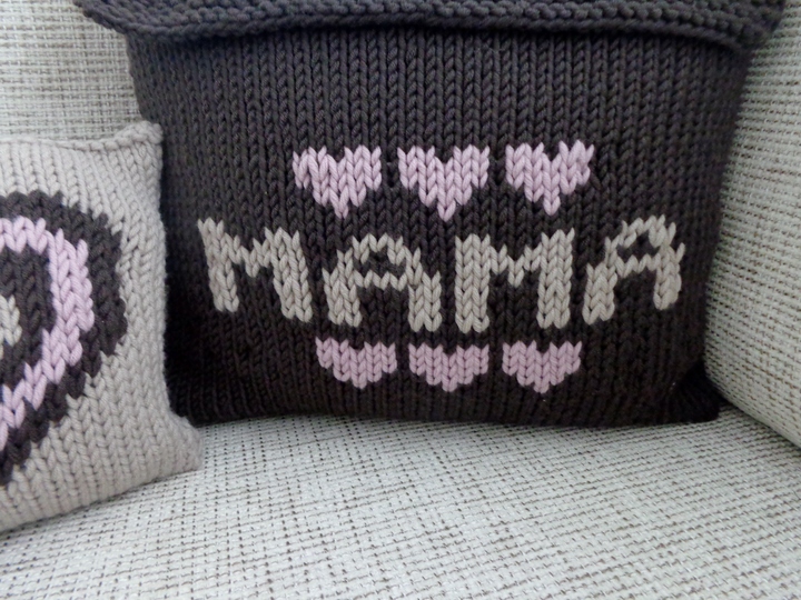 Strickanleitung für Dekokissen/Polster | Homeware Kissen *Muttertag*