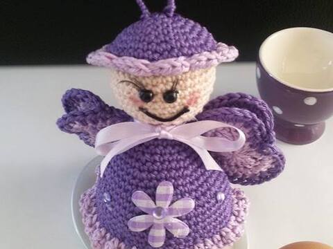 Eierwärmer Mrs. Butterfly