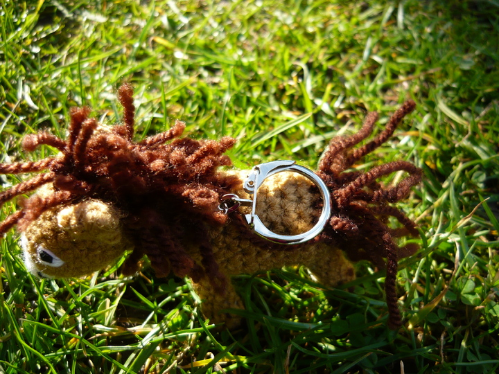 Häkelanleitung Pferd Schlüsselanhänger / Geschenkanhänger