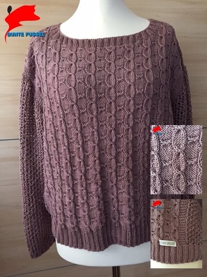 Strickanleitung für Baumwollpullover