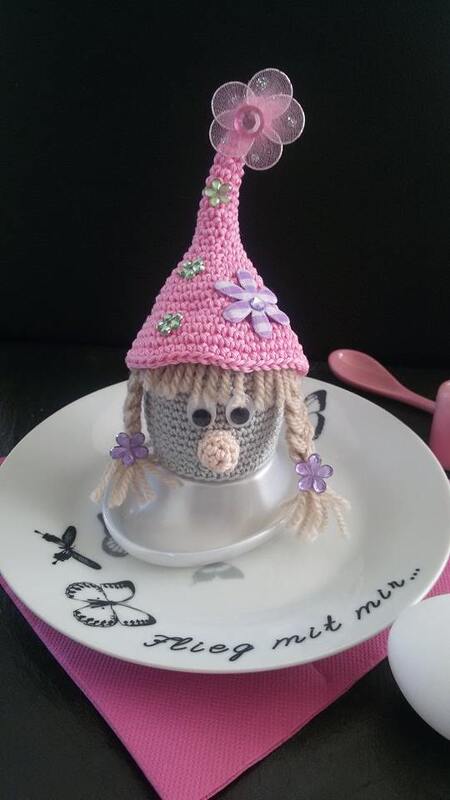 Eierwärmer Frühlingswichtel Fleur