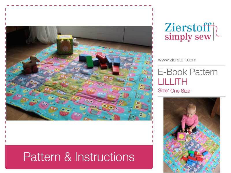 LILLITHs patchwork blanket / playpen blanket
