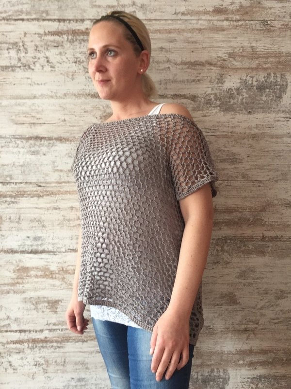 Netzshirt häkeln - schnell und einfach