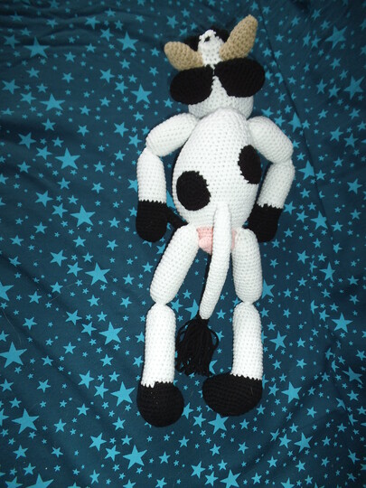 Die verrückte Mucki Kuh - Amigurumi Häkelanleitung
