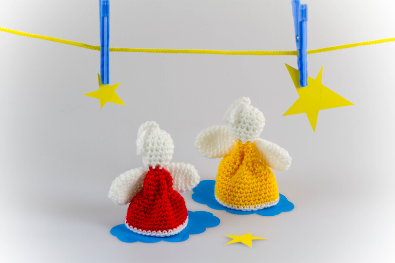 Amigurumi Dolls Angels Crochet Pattern DIY