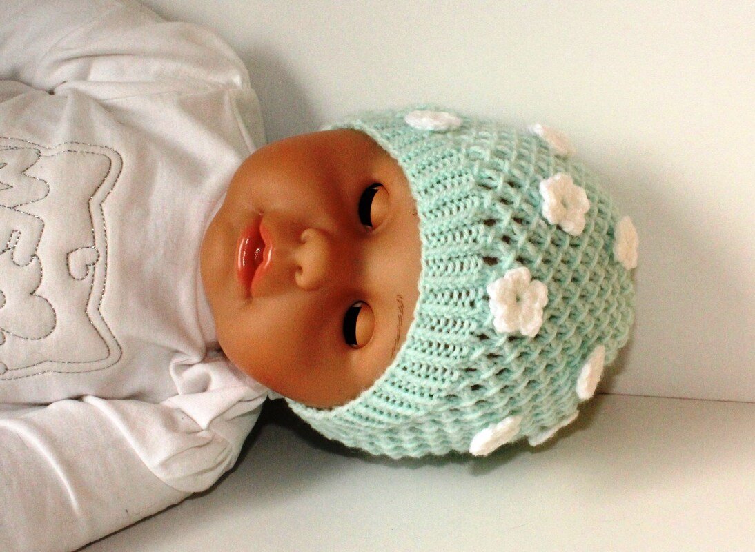 Strickanleitung Baby-Set, Mütze und Socken, ca. 6 - 12 Monate - Bild 19