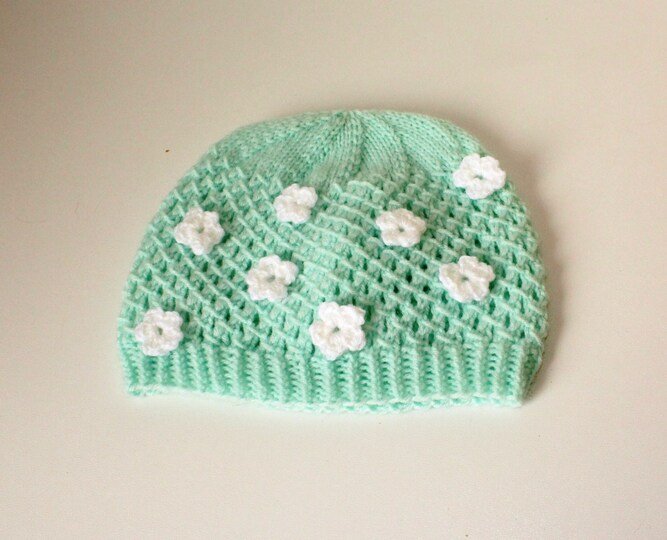 Strickanleitung Baby-Set, Mütze und Socken, ca. 6 - 12 Monate