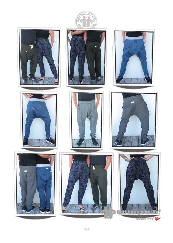 US-Berlin Buxe casual leisure unisex hip bloomers E-Book PDF sewing instruction pattern with 12 sizes XS-XXL for sewing beginners in English handmade with Love firstloungeberlin - Image 5