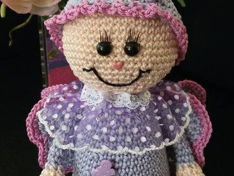 Häkelanleitung Lady Butterfly