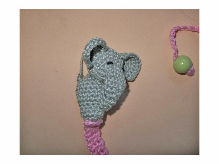 Lesezeichen Elefant Häkelanleitung