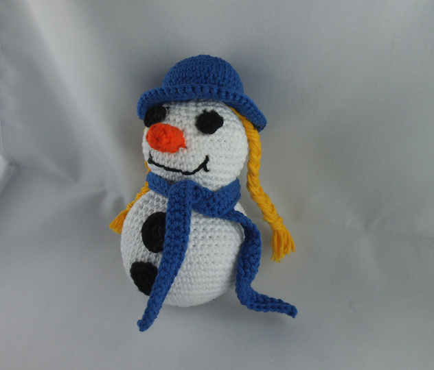 Schneefrau - Amigurumi Häkelanleitung
