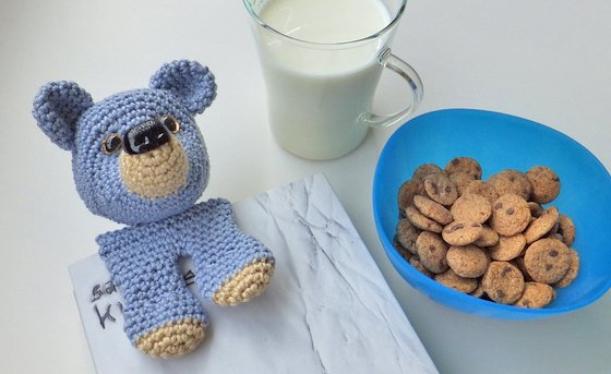 Lesezeichen Bär Häkelanleitung - Bild 4