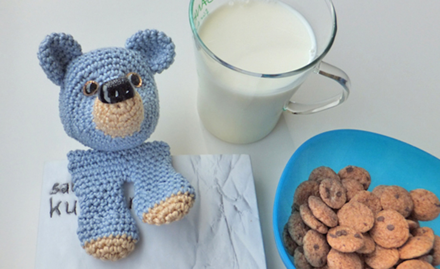 Lesezeichen Bär Häkelanleitung