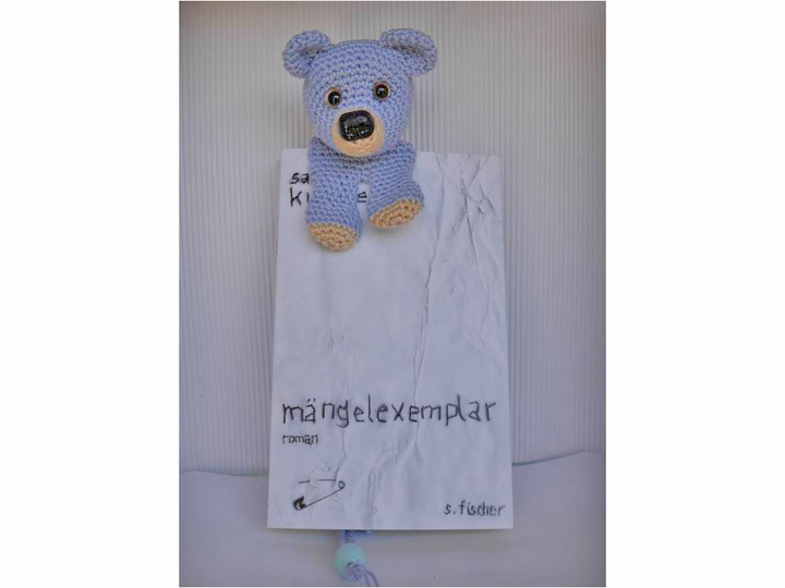 Lesezeichen Bär Häkelanleitung