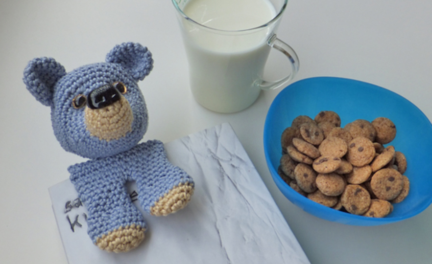 Lesezeichen Bär Häkelanleitung