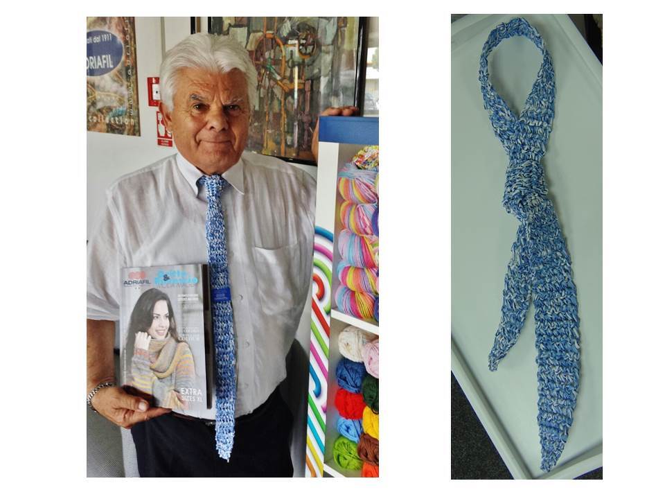 Häkelanleitung Krawatte BRUNO - schnell und einfach