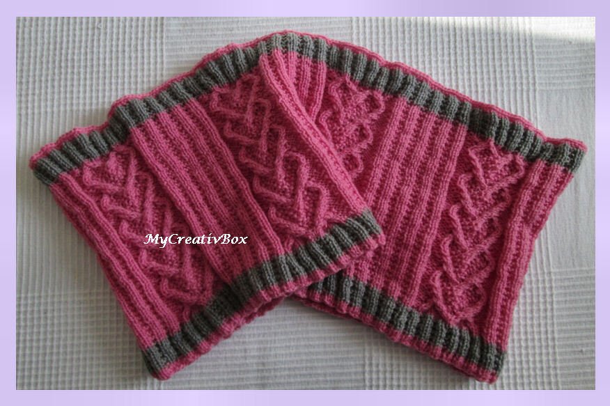 Loop "Herz an Herz" 14J.-Erwachsene- gestrickt