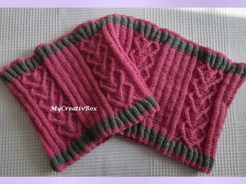 Loop "Herz an Herz" 14J.-Erwachsene- gestrickt