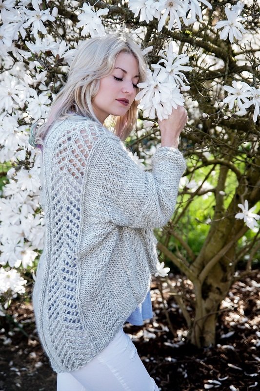 Jacke Stricken - Strickanleitung - Strickjacke Cardigen Gr. 34-38